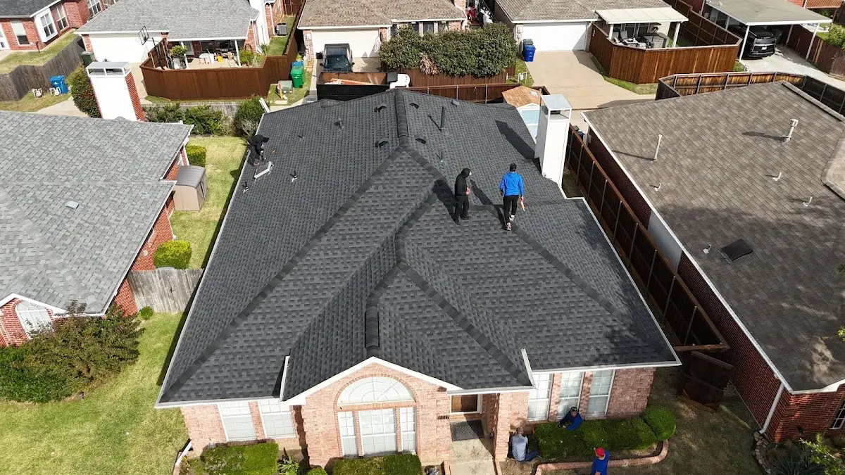 Slate & Tile Roof Repair work in progress on a Encinitas property